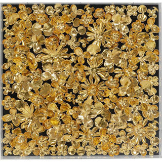 Gold Flower Wall Art 