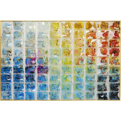 Deco Frame Rainbow Fields 100x150cm - JULIA VENCE STORE