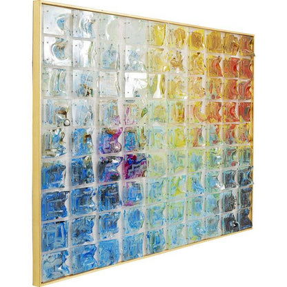 Deco Frame Rainbow Fields 100x150cm - JULIA VENCE STORE