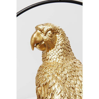 Deco Object Swinging Parrot Gold - JULIA VENCE STORE
