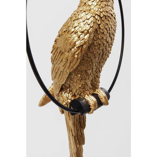 Deco Object Swinging Parrot Gold - JULIA VENCE STORE