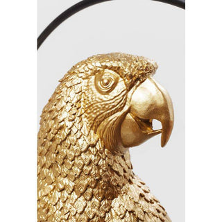 Deco Object Swinging Parrot Gold - JULIA VENCE STORE