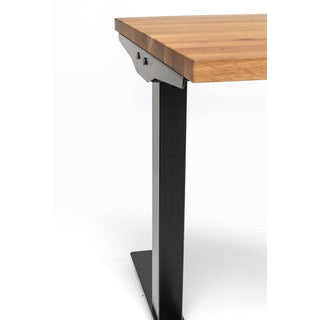 Desk Office Jackie Oak Black 160x80 - JULIA VENCE STORE