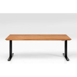 Desk Office Symphony Oak Black 200x100