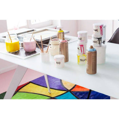 Extension Table Amsterdam White 160(40+40)x90cm - JULIA VENCE STORE