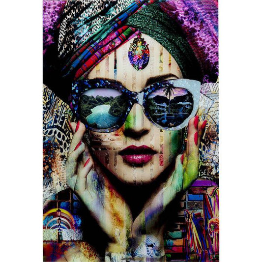 Modern Glass Art Print