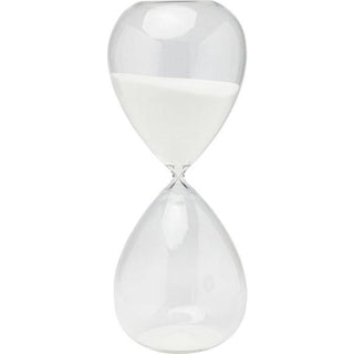 Hourglass Timer White 240Min - JULIA VENCE STORE
