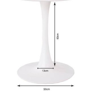 Table Base Schickeria White √ò80cm - DEKOR