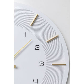 Wall Clock Lio White Ø60cm KARE MIAMI