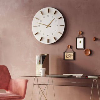 Wall Clock Lio White Ø60cm KARE MIAMI