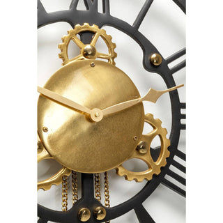 Wall Clock Clockwork 126x46cm - DEKOR