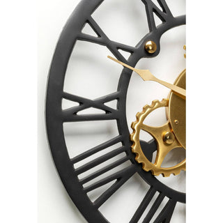 Wall Clock Clockwork 126x46cm - DEKOR