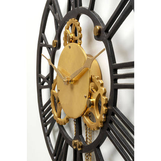 Wall Clock Clockwork 126x46cm - DEKOR