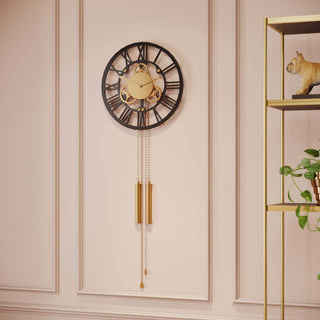 Wall Clock Clockwork 126x46cm - DEKOR