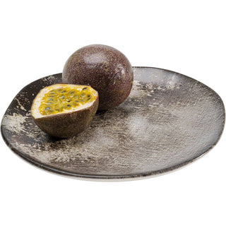 Plate Savannah Brown/Grey Matt √ò26cm - DEKOR