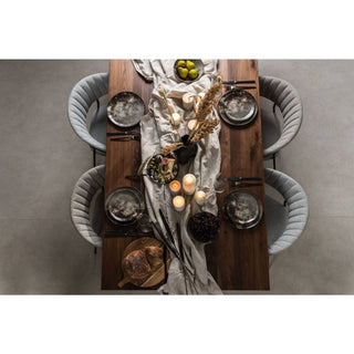 Plate Savannah Brown/Grey Matt √ò26cm - DEKOR