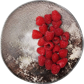 Plate Deep Savannah Brown/Grey Matt √ò20cm - DEKOR