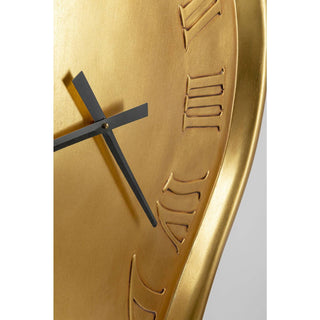 Wall Clock Big Drop Gold 92x127cm - DEKOR