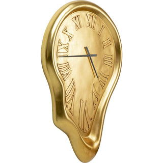 Wall Clock Big Drop Gold 92x127cm - DEKOR
