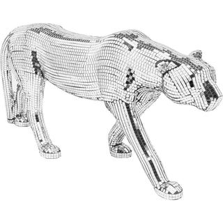 Deco Figurine Mosaic Walking Leopard 32cm - DEKOR