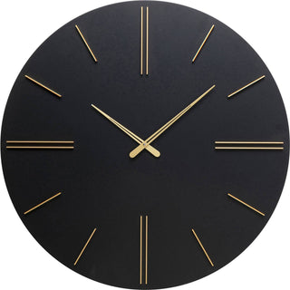 Wall Clock Luca Black Ø70cm - DEKOR