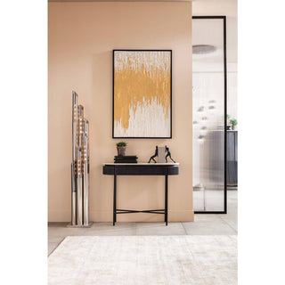 Framed Picture Abstract White 80x120cm - DEKOR