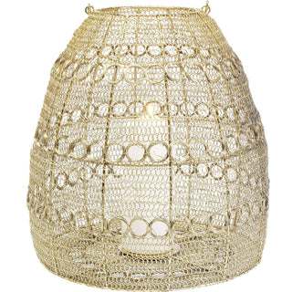 Lantern Hayat Cone Brass 37cm - DEKOR