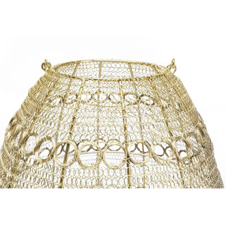 Lantern Hayat Cone Brass 37cm - DEKOR