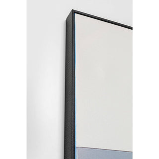 Framed Picture Abstract Shapes Orange 73x143cm - DEKOR