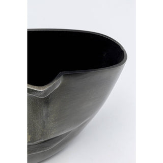Vase Half Face Anthracite 31cm - DEKOR