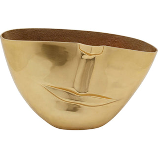 Vase Half Face Gold 46cm - DEKOR