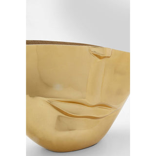 Vase Half Face Gold 46cm - DEKOR
