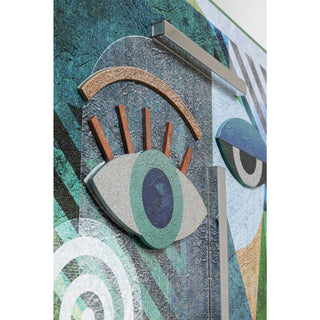 Object Picture Geometric Woman 100x150cm - DEKOR