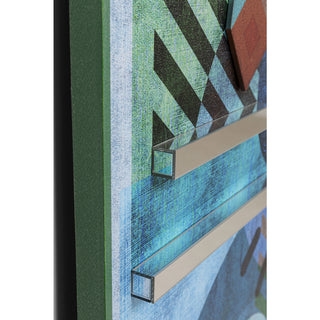 Object Picture Geometric Woman 100x150cm - DEKOR