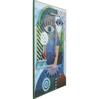 Object Picture Geometric Woman 100x150cm - DEKOR