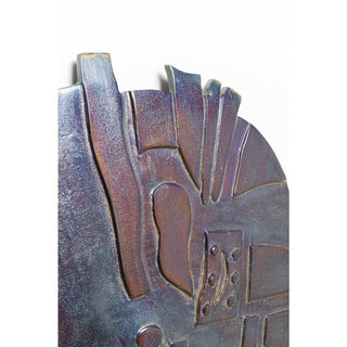 Wall Object Kala Antique Anthracite √ò45cm - DEKOR