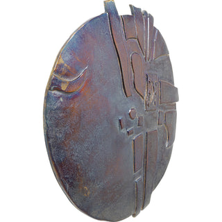 Wall Object Kala Antique Anthracite √ò45cm - DEKOR