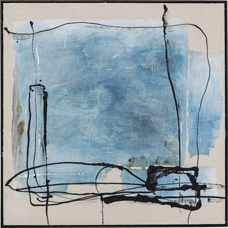 Blue Abstract Painting 