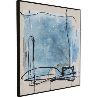 Blue Abstract Painting 