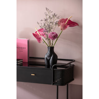 Vase Donna Black 22cm - DEKOR