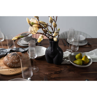 Vase Donna Black 22cm - DEKOR