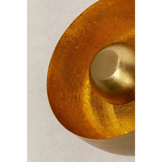 Smooth Gold Floor Lamp