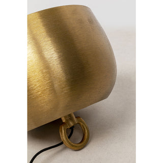 Smooth Gold Floor Lamp