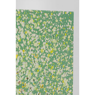 Canvas Picture Flower Boat Green Yellow 80x100cm - DEKOR