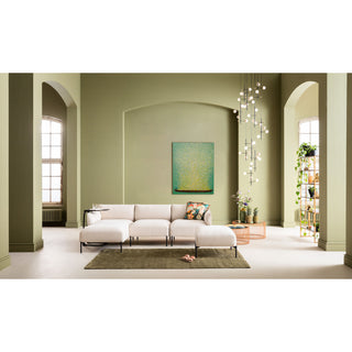 Canvas Picture Flower Boat Green Yellow 80x100cm - DEKOR