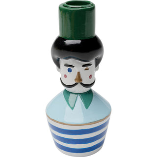 Monsieur Mustache Candle Holder