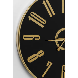 Wall Clock Casino Black Ø76cm - DEKOR
