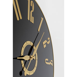Wall Clock Casino Black Ø76cm - DEKOR