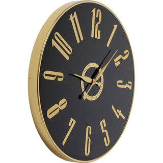 Wall Clock Casino Black Ø76cm - DEKOR