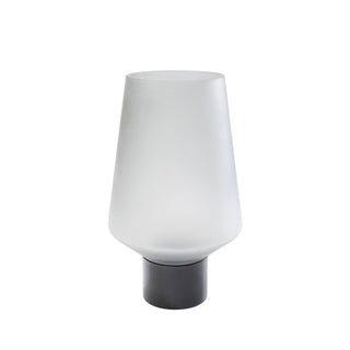 Vase Noble Ring Grey Matt 26cm - DEKOR